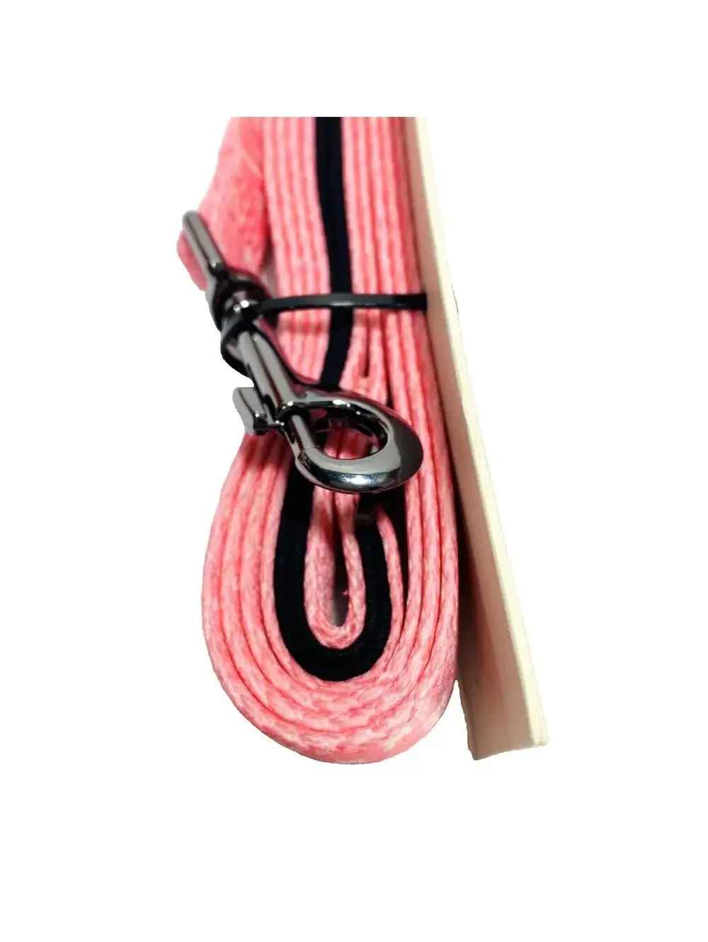Pink Dog Leash 6 ft Long Padded Handle Heavy Duty D-Ring Jack Muzo Alpaca NEW xs